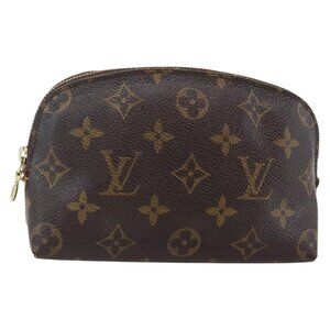 LOUIS VUITTON Monogram Pochette Cosmetic PM Pouch M43998 LV Auth 146123
